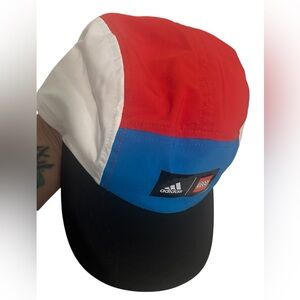 Adidas X LEGO Red, Black, and White Cap